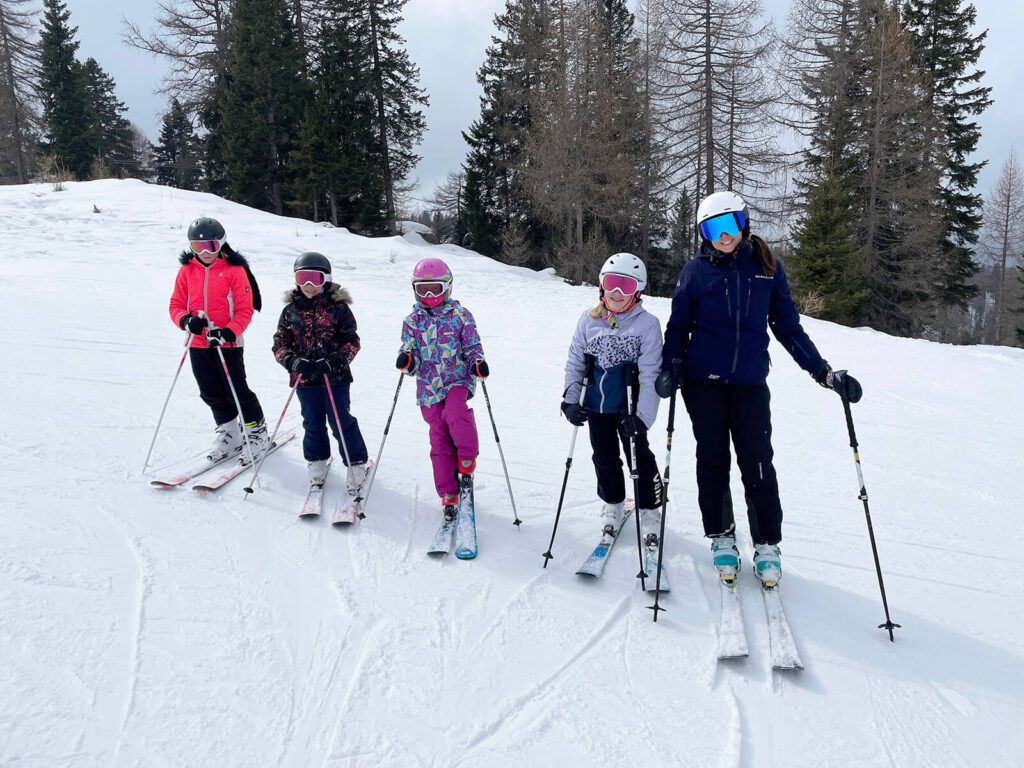 nauka jazdy na nartach swing ski